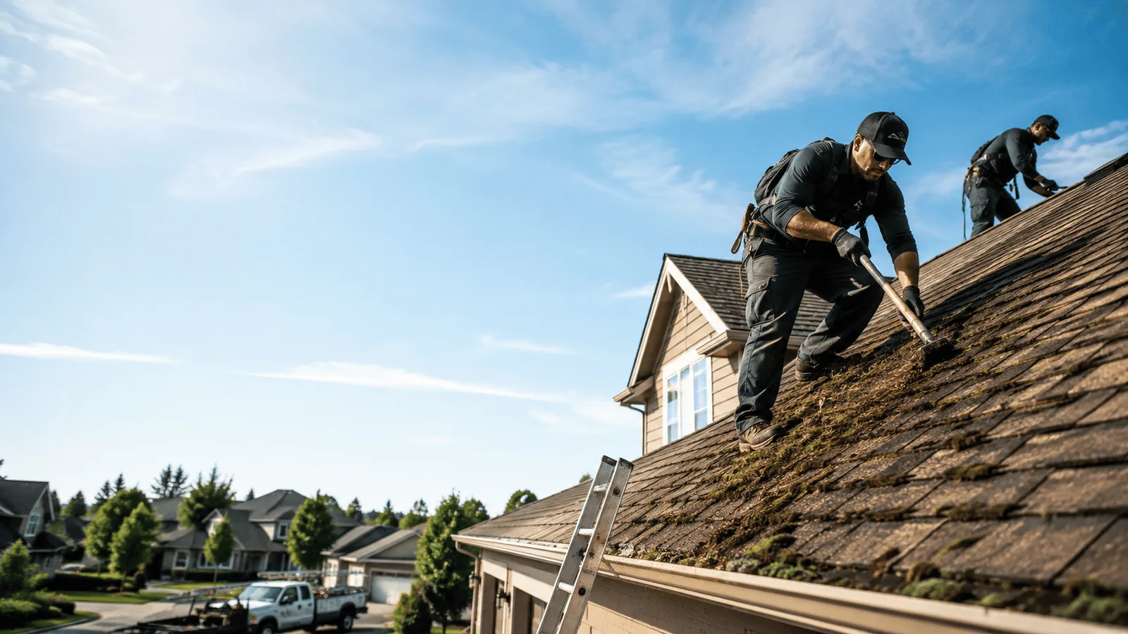 Roof Moss Removal in Wautoma, WI near me